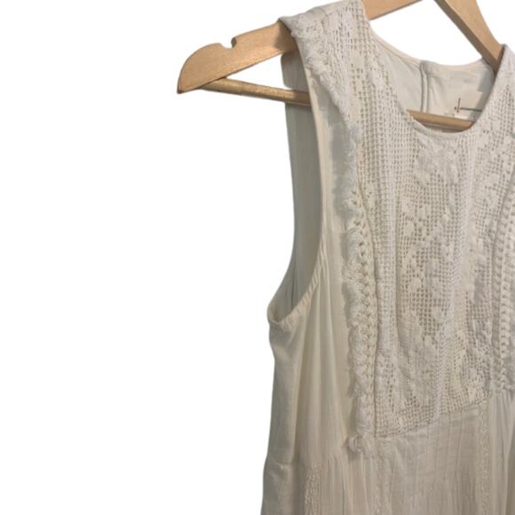 ANTHROPOLOGIE Liliana Lace Eyelet Maxi Dress | 2 - Picture 6 of 10